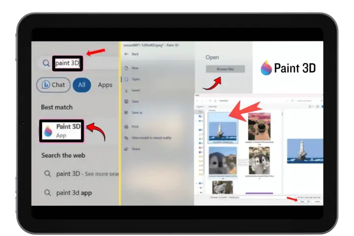 Remove Background in Paint 3D