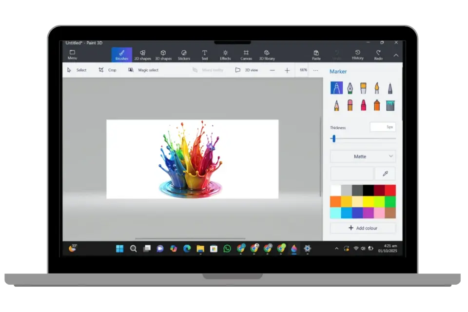 Canvas PAINT 3D Download Free SS