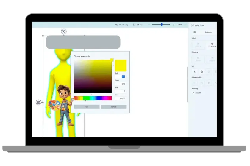 Paint 3D Selection Webp